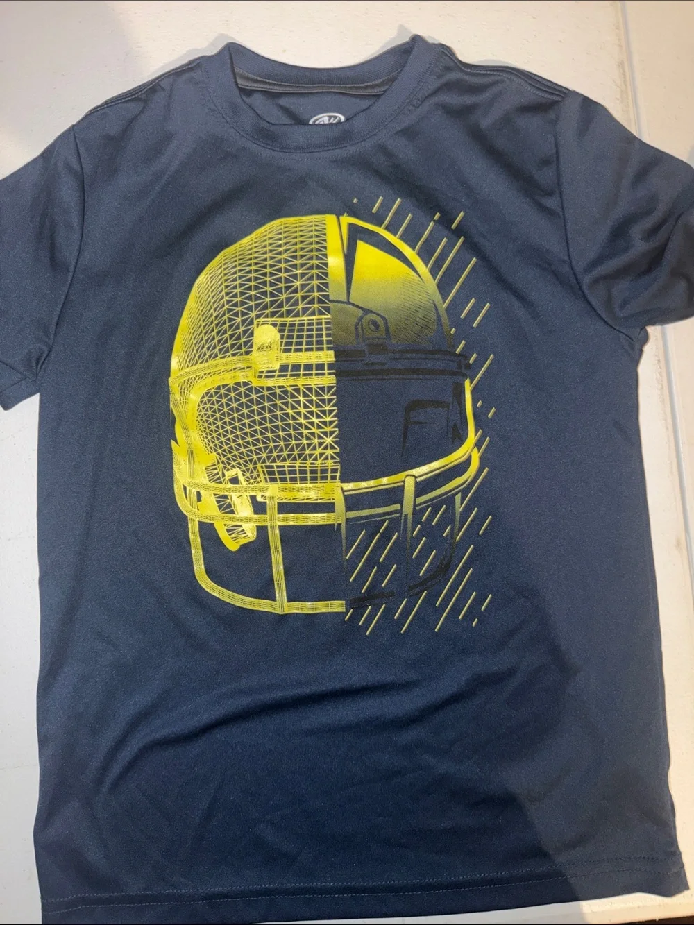 T-Shirt - Navy and Olive
